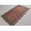 Vintage Turkish Anatolian Accent Rug in Red for Bedroom Decor with Antique Design and Colourful Patterns