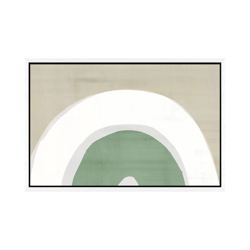 The Thoughts Inside by Isabelle Z - Painting on Canvas, 101.6 cm H x 66.04 cm W, White Framed
