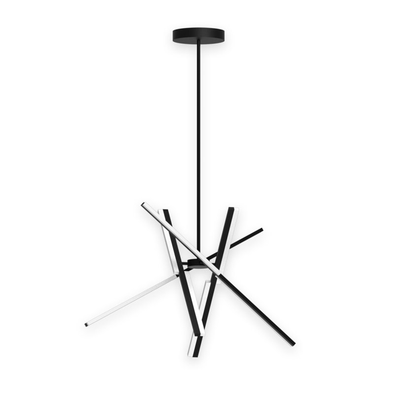 Stix - Luminaire suspendu à DEL -, Noir