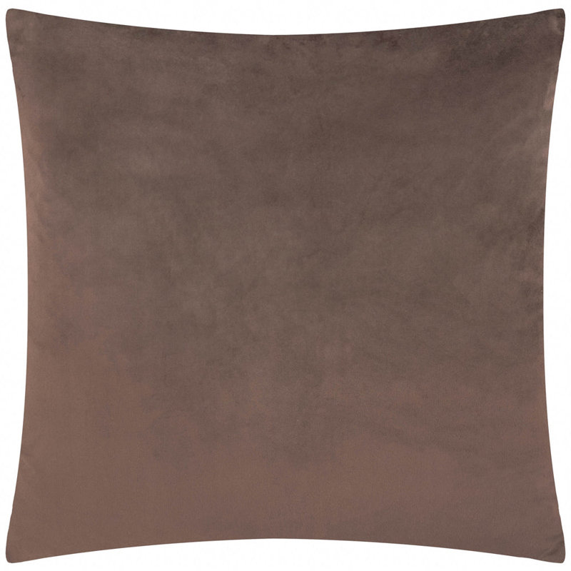 Softie Checkerboard Beige Square Throw Cushion, Pillow Cover Only - No Insert, Brown Plaid