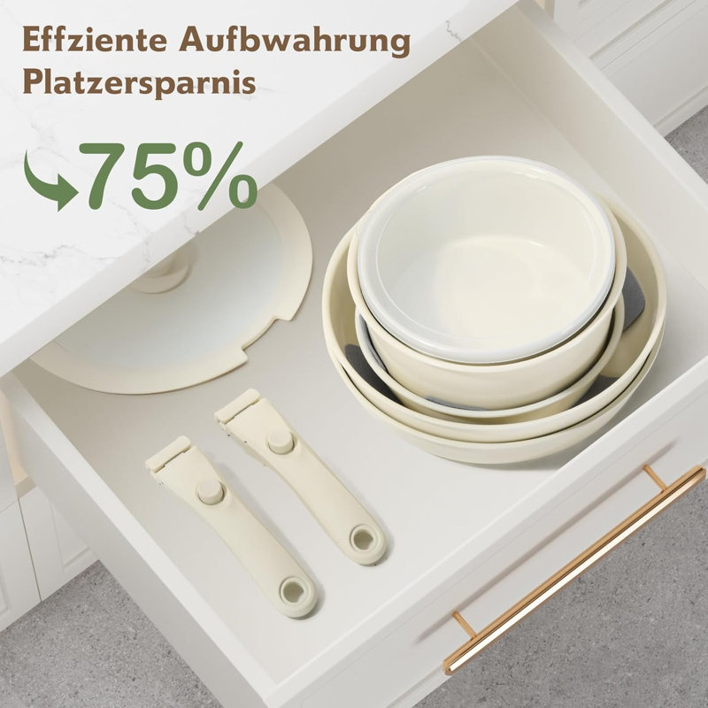 Batterie de cuisine de 16 pièces