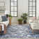 Cierra Machine Washable Cotton Area Rug with Non-Slip Backing