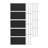 Besi 59.99cm W Metal Shelving Unit-113644979