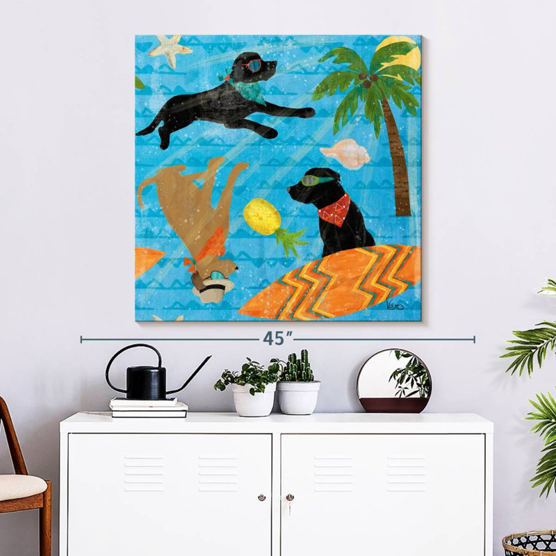Brampt Good Vibes Pattern I, 33" H x 33" W