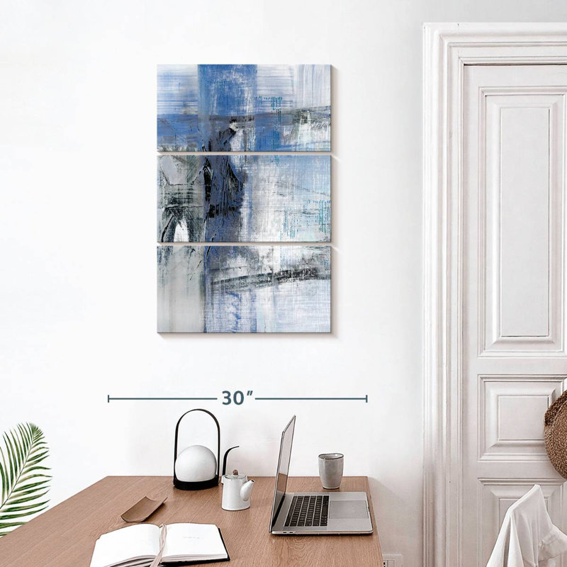 Avery Reflections In Indigo, H 32 po x l 20 po