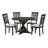 Dunblane 4 - Person Pedestal Dining Set