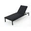 Chaise longue inclinable avec coussin Altje