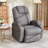 Massage Chair with Swivel and Rocking Function-1136157588