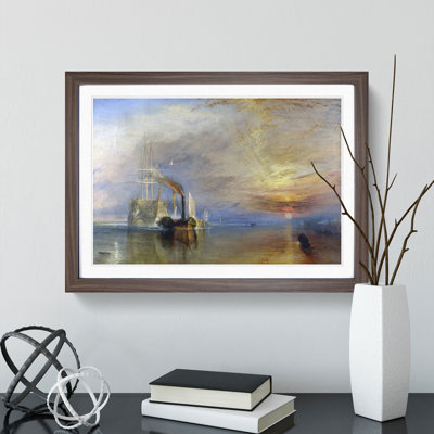 The Fighting Temeraire by Joseph Mallord William Turner - Picture Frame Painting