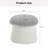 19.7"W Upholstered Storage Mushroom Ottoman-1274579446