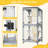 Portable Cat Playpen With Scratching Post And Board