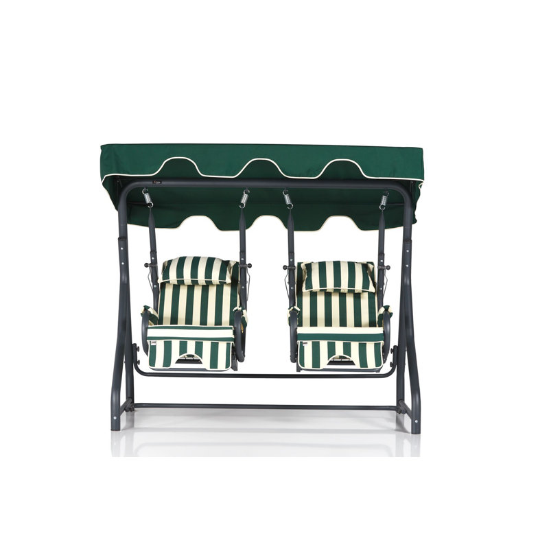 Atlante 2 Person Porch Swing with Canopy