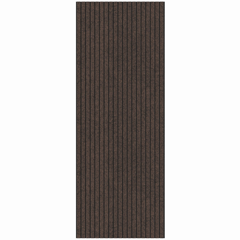 Tapis d'escalier intérieur / extérieur antidérapant, Brown Ribbed