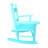S Rocking Light Light Blue Chair- Indoor Or Outdoor -Suitable For Kids-Durable-1546035712