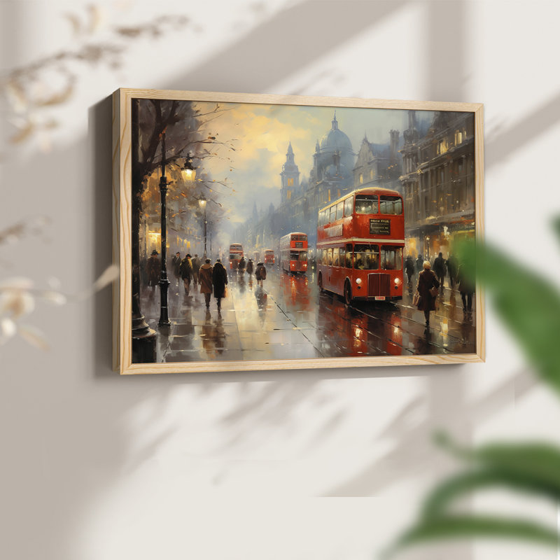 «Chirstmas Art» - CDXVI - Reproduction encadrée - Restickable, H 11 po x l 14 po, Naturel