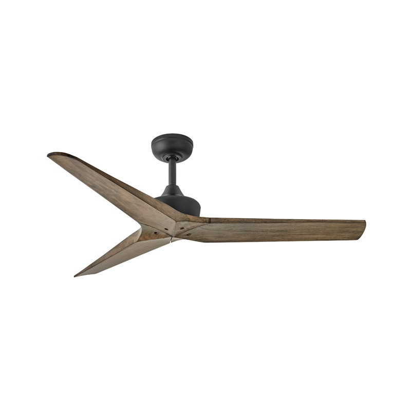 Chisel 52-in Smart Fan w/ HIRO Remote, Brown