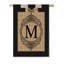 Drapeau de maison Monogram-12431367