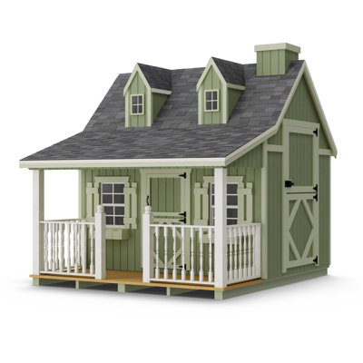 Pennfield Cottage Outdoor Wood Playhouse