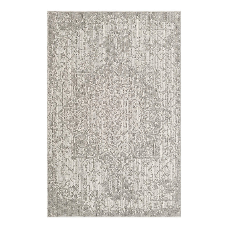 Indoor/Outdoor Traditional Area Rug, Rectangle 5'3" x 8'