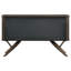 Buffet Ibo 2 portes Buffet rangement noyer foncé