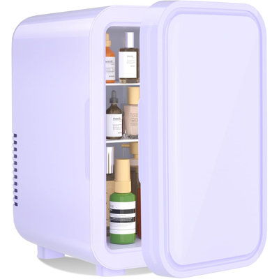 YASHE - Mini Fridge, 6 Liter/8 Can 110V AC/DC - Purple — FIN-0017835 | Fridge.com