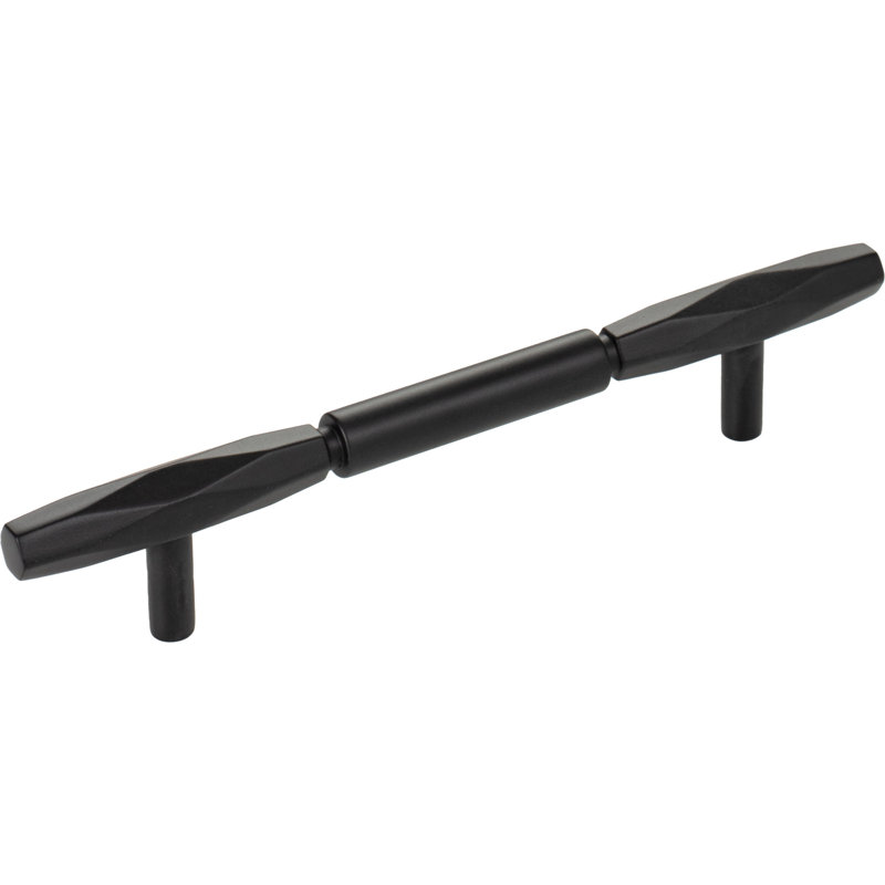 Kingsmill Bar Pull, Flat Black, 5 1/16" Center to Center