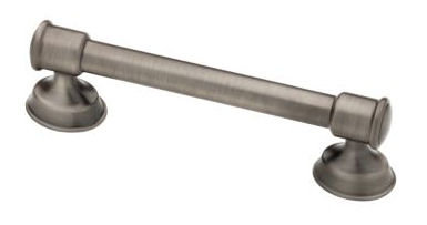 Dual Mount Athens Caspian 3" Center to Center Bar / Handle Pull, Heirloom Silver, 3" or 3-3/4"