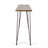 Industrial Wood And Metal Bar Table