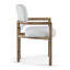 Chaise rembourrée avec accoudoirs (ensemble de 2)-1624637871