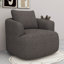 Fauteuil pivotant rembourré à accoudoirs rembourrés Modern-1868946750