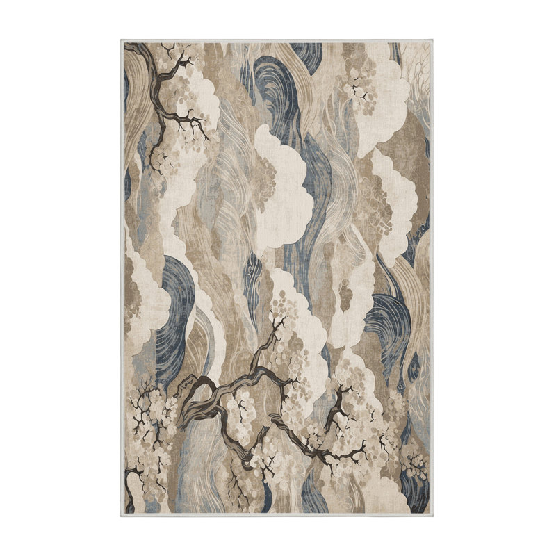 Eternal Petals Rug, Rectangle 5' x 8'