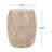 Outdoor Lightweight Concrete Side Table,