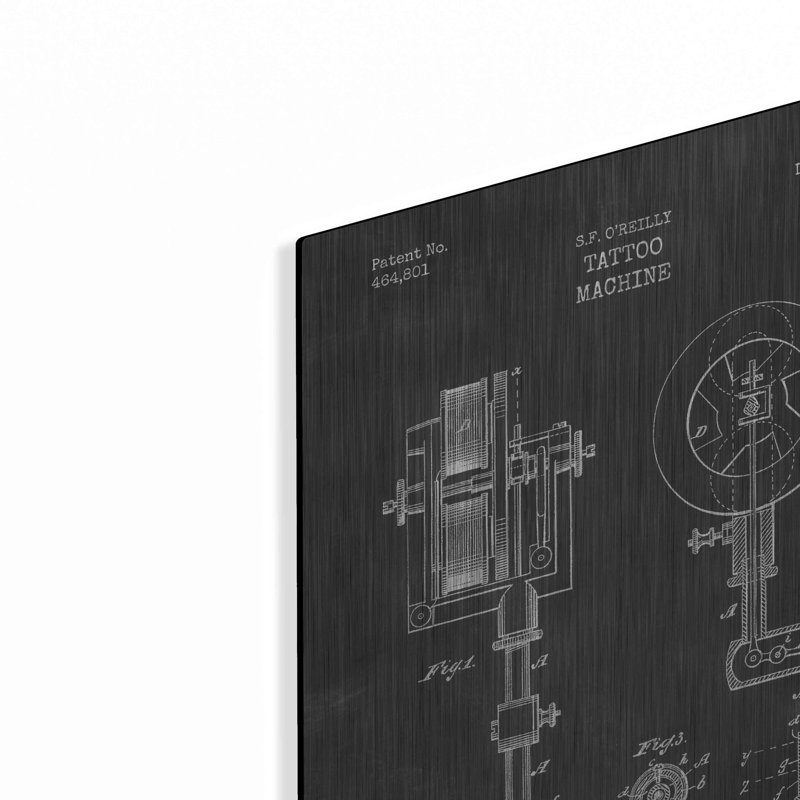 «Luxe Machine», art mural Luxe Chalkboard, H 24 po x l 16 po