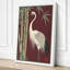 Crane Among Bamboo Japandi - Wrapped Canvas-723990248-723990259