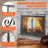 Nadab 1 Panel Iron Fireplace Screen