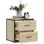 40cm W Metal Bedside Table-323431183