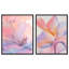 Watercolor Petals Set Abstract Canvas Print by Oliver Gal, Black Frame, 16 x 20-1074599086-1074599087