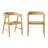 Lorrenda Modern Solid Wood Rounded Back Dining Chair-1629794438