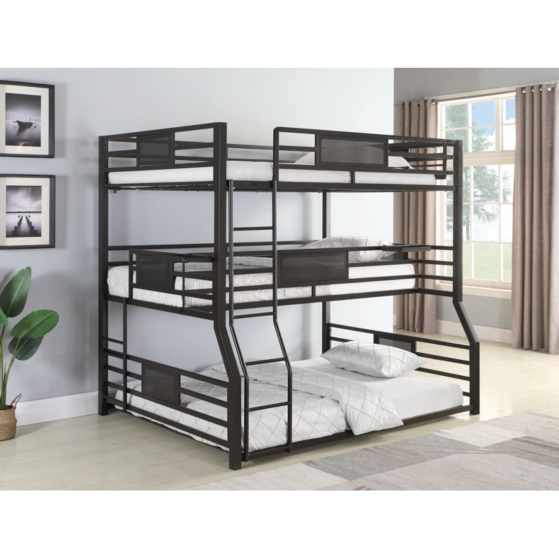Lit simple / double au dessus d'un lit double / double Alisson Alisson
