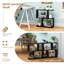 Brenae Geometric Bookcase-650465196