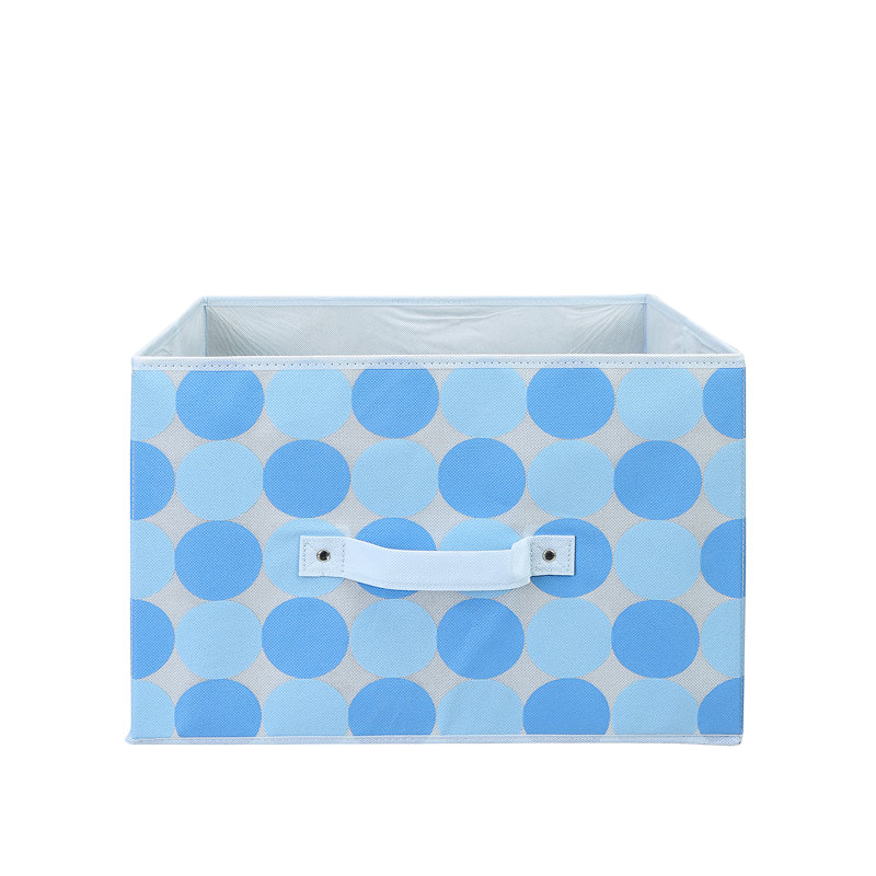 Rebrilliant Fabric Bin, Baby Blue