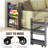 32'' H x 19'' W Utility Cart with Wheels