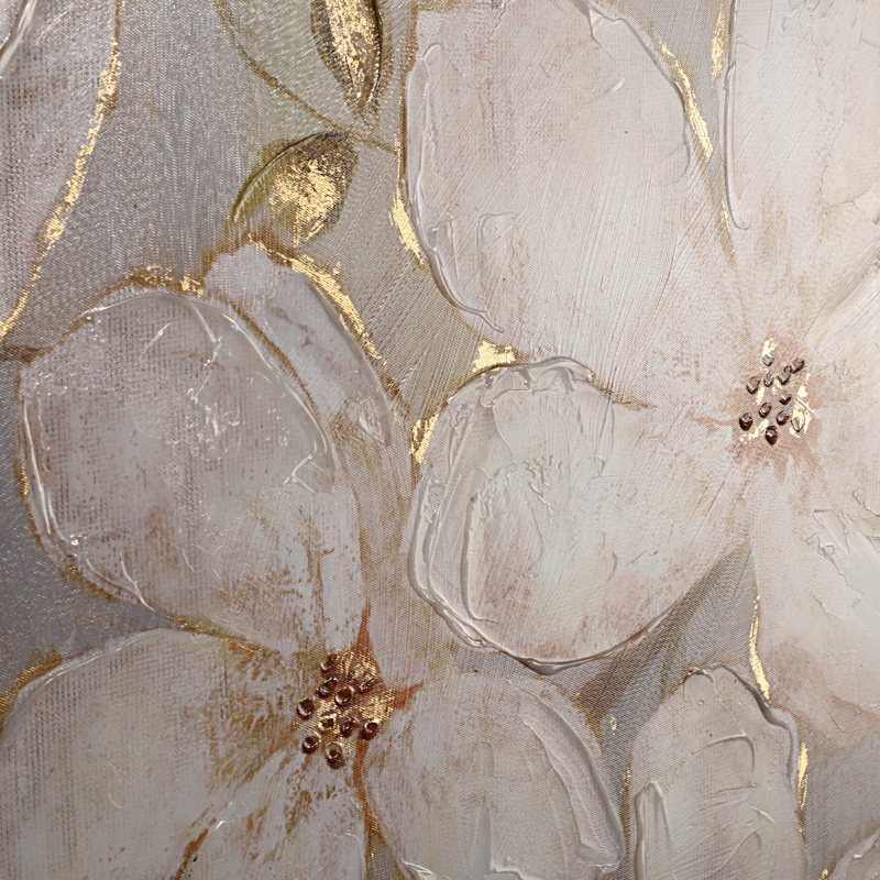 " White Blossoms " by Nan F