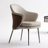 Gray Solid back side Chair(Set of 2)