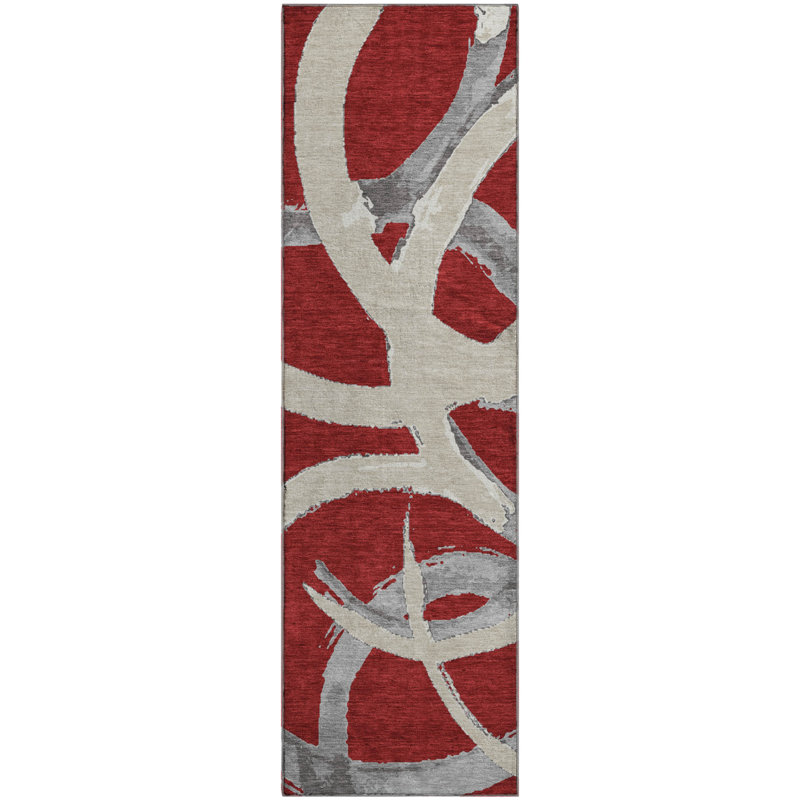 Tapis lavable à la machine de qualité supérieure Mayfield AMF1022, Tapis de couloir 2 pi 3 po x 7 pi 6 po