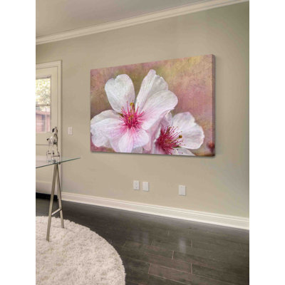 Cherry Blossoms by Theo - Wrapped Canvas Painting