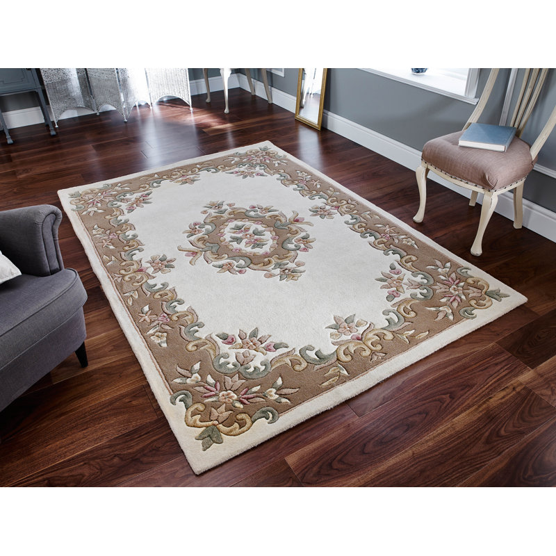 Hounslow Oriental Wool Hand Tufted Area Rug, Rectangle 200 x 285cm