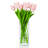 Natural Fibres Tulip Arrangement in Vase-856996947
