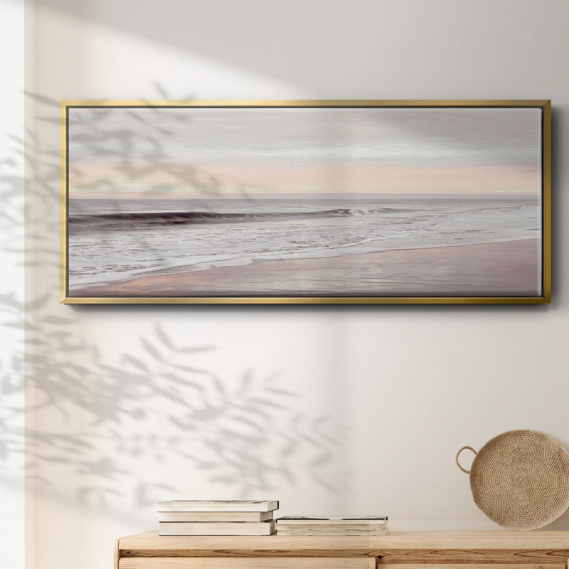 «Dawn on the Horizon I», toile encadrée, H 24 po x l 60 po