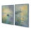 36" x 24" Guiding Light Set of 2 Print on Archival Matte Paper in a Weathered Zinc Frame